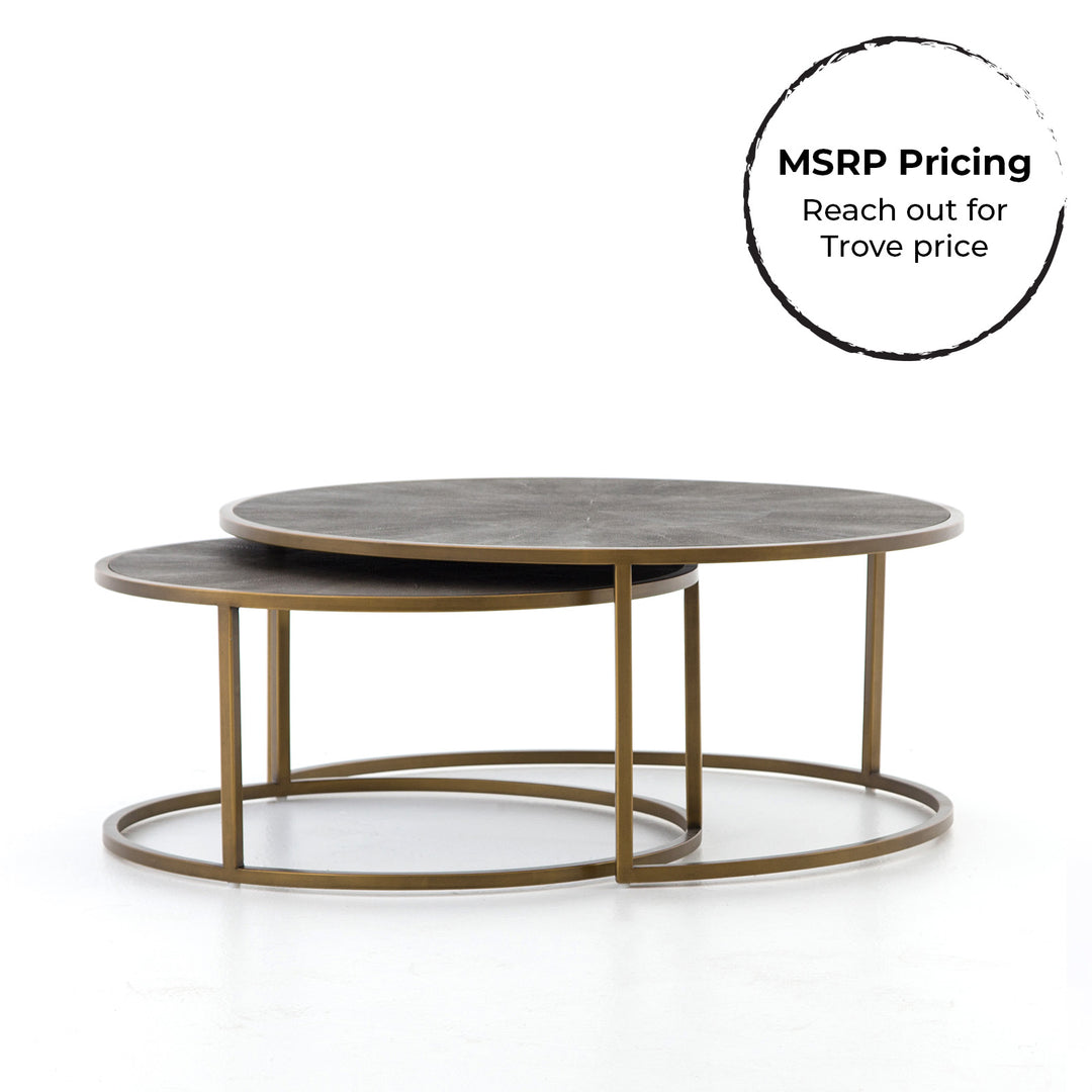 Darby 38" Nesting Coffee Table