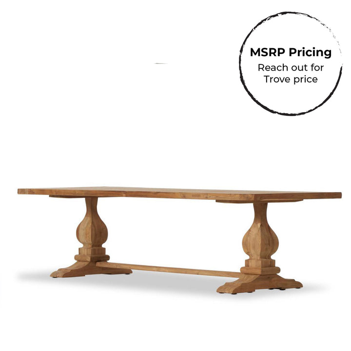 Novell 111" Outdoor Dining Table