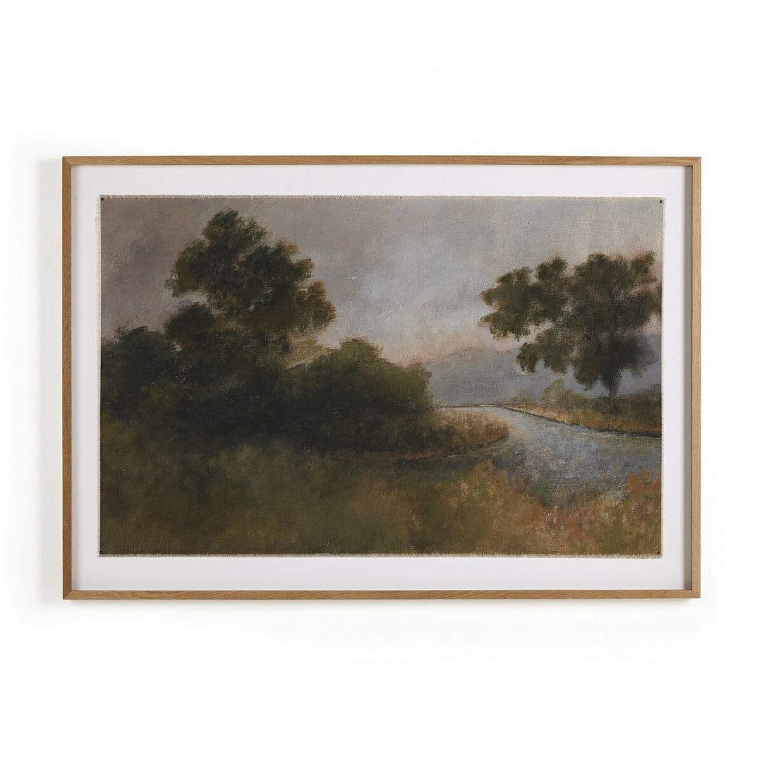 Morning Glory by Aileen Fitzgerald - 60"X41.5" / Vertical Grain 2.5 White Oak