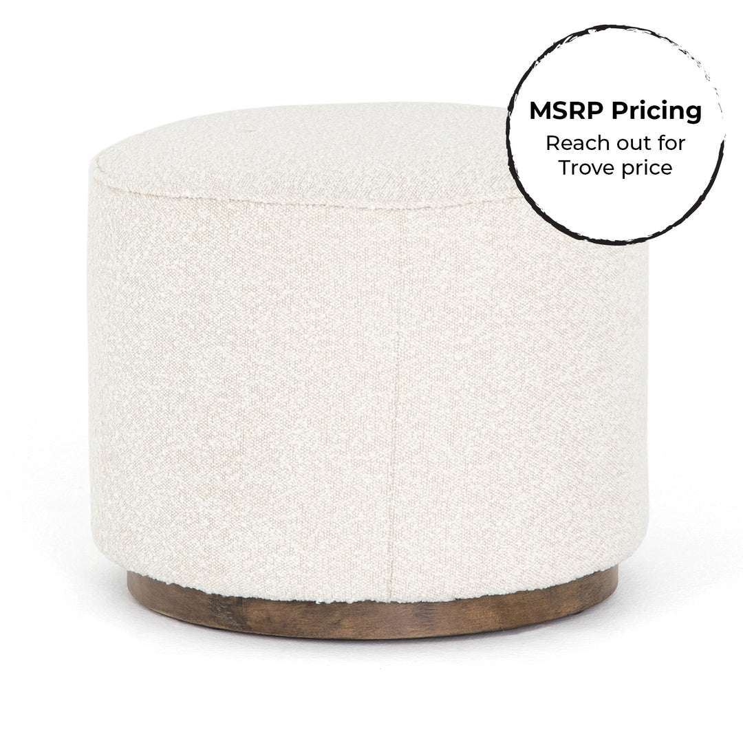 Jayce 22" Round Ottoman