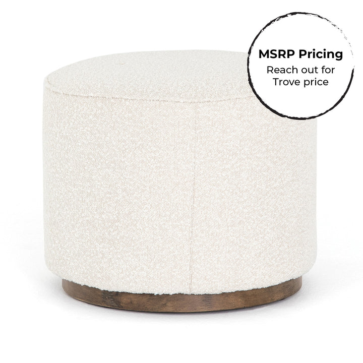 Jayce 22" Round Ottoman