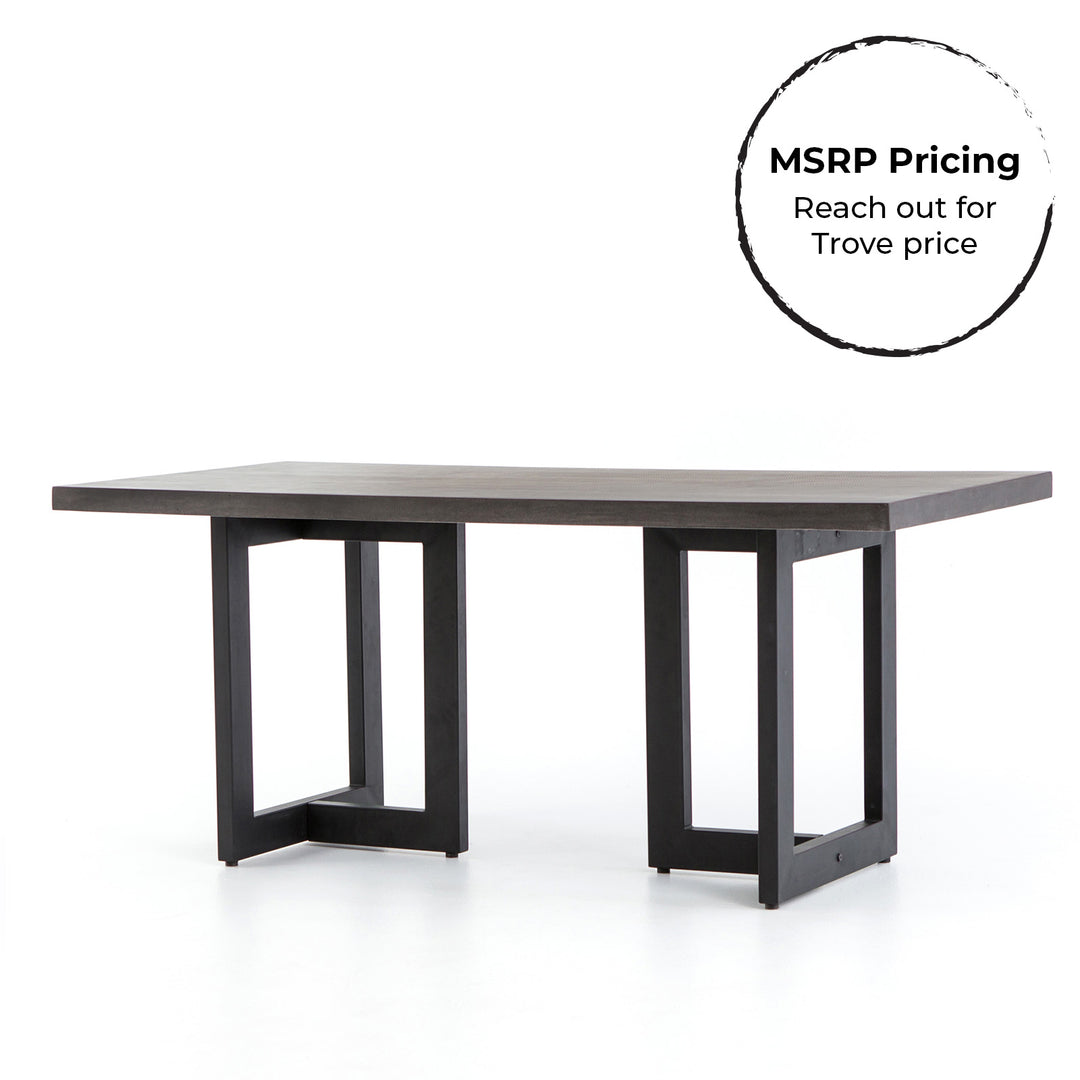 Jansen 69" Outdoor Dining Table