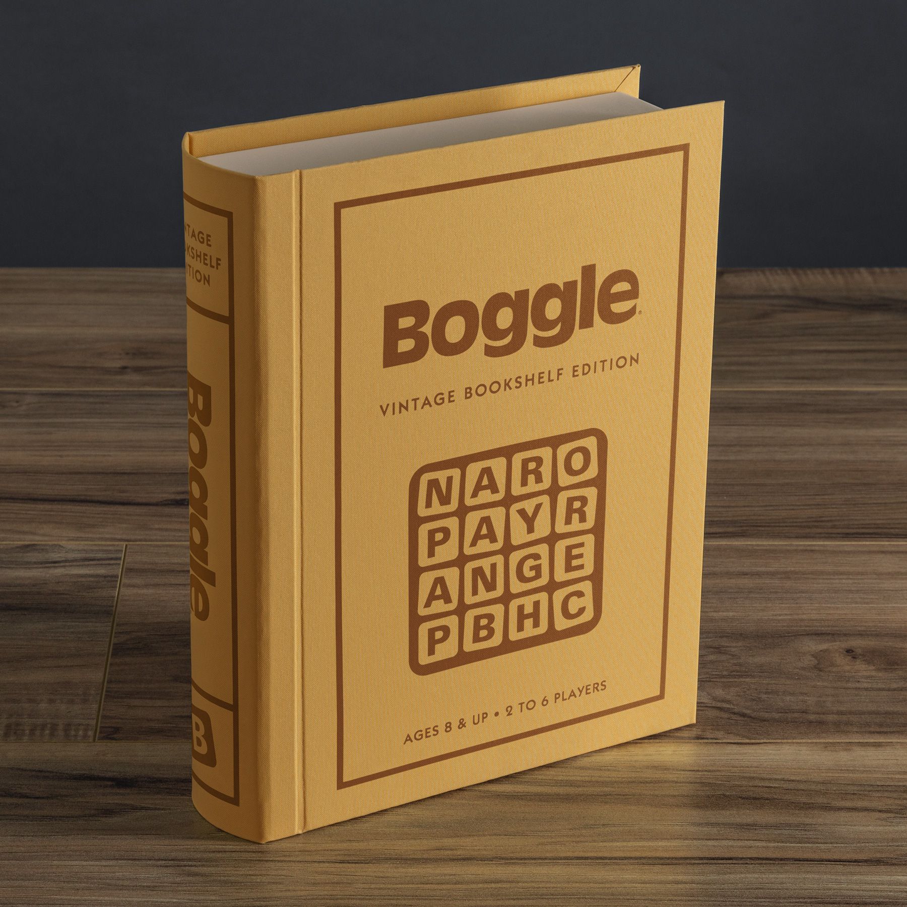 Vintage Bookshelf Board Game- Boggle