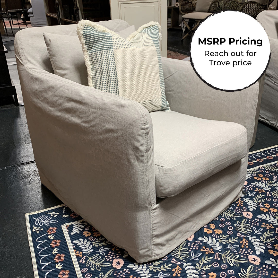 Dally Outdoor Swivel Chair