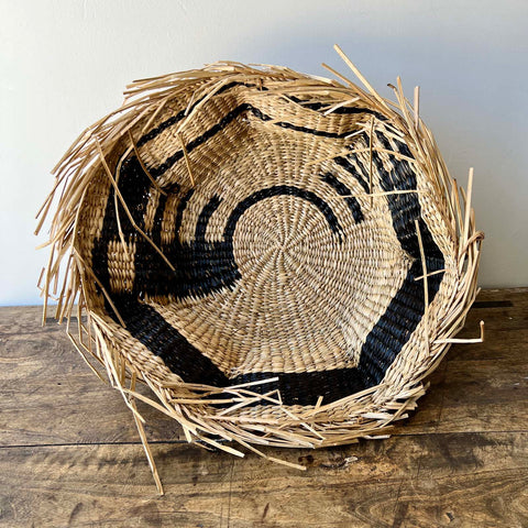 Natural Grass Basket - Large