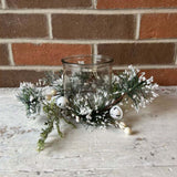 Snowed Jingle Bell Centerpiece