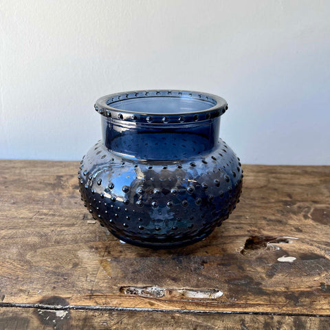 Glass Hobnail Vase