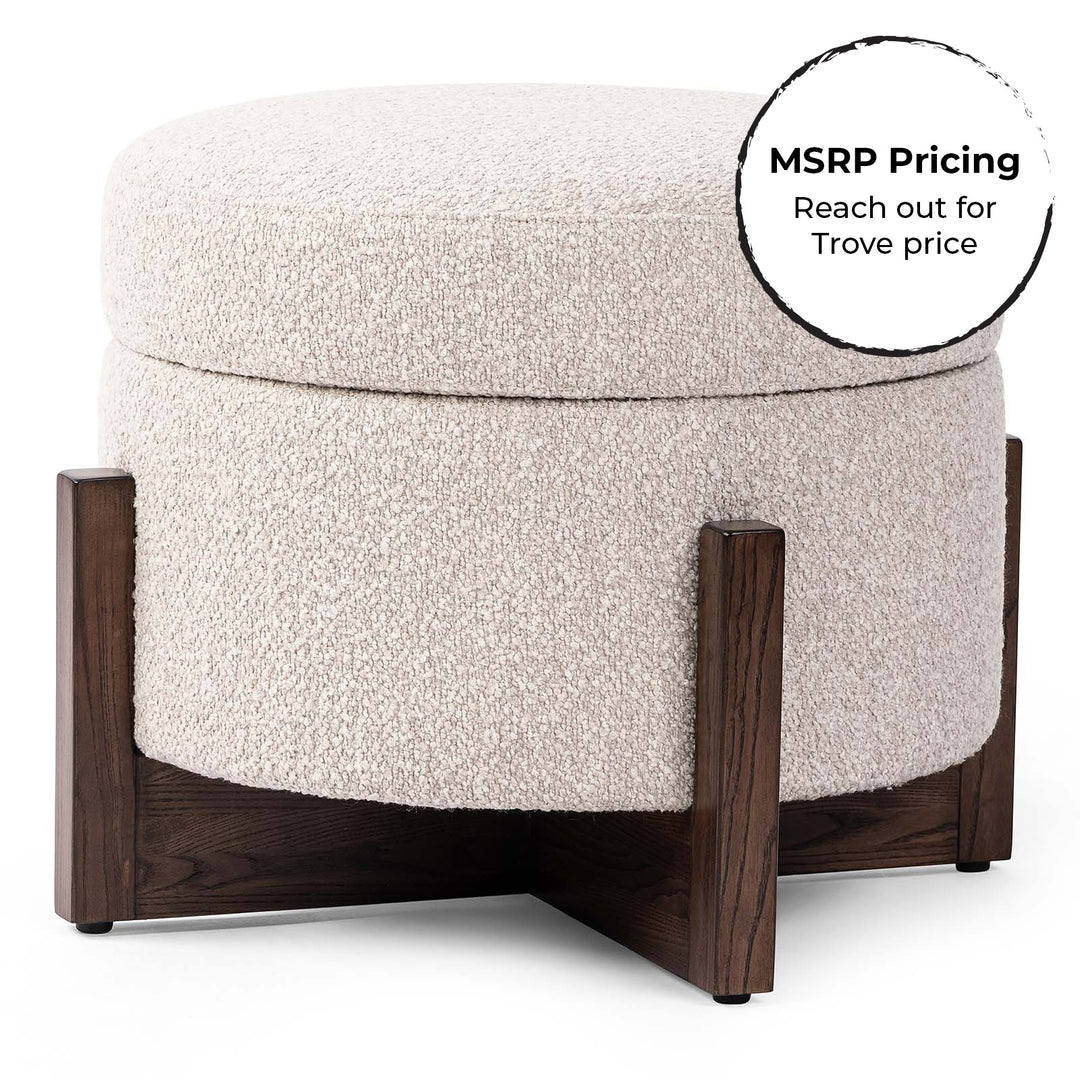 Russell 25" Storage Ottoman