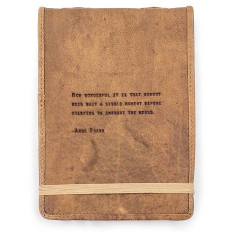 Leather Journal - Anne Frank