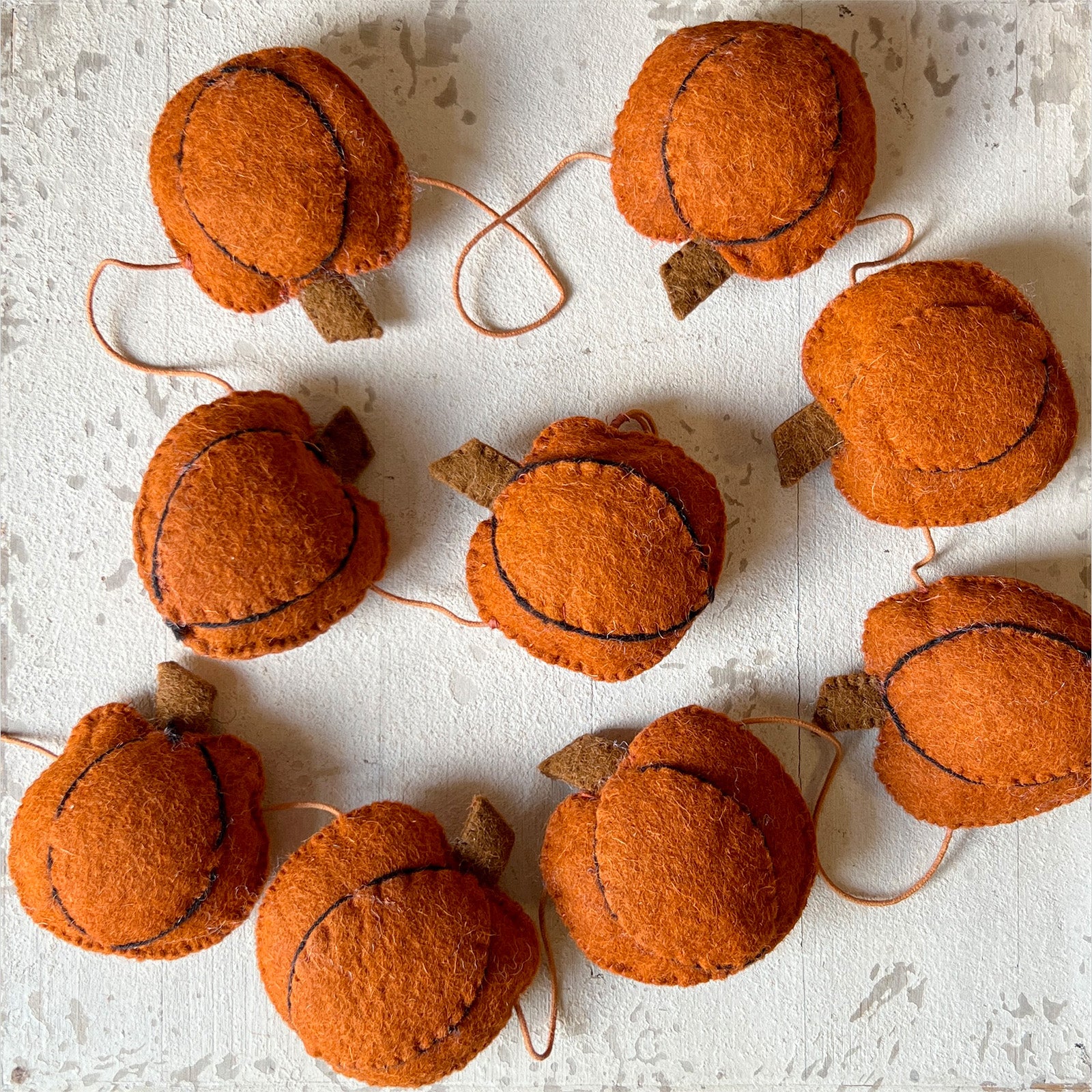 Pumpkin Garland