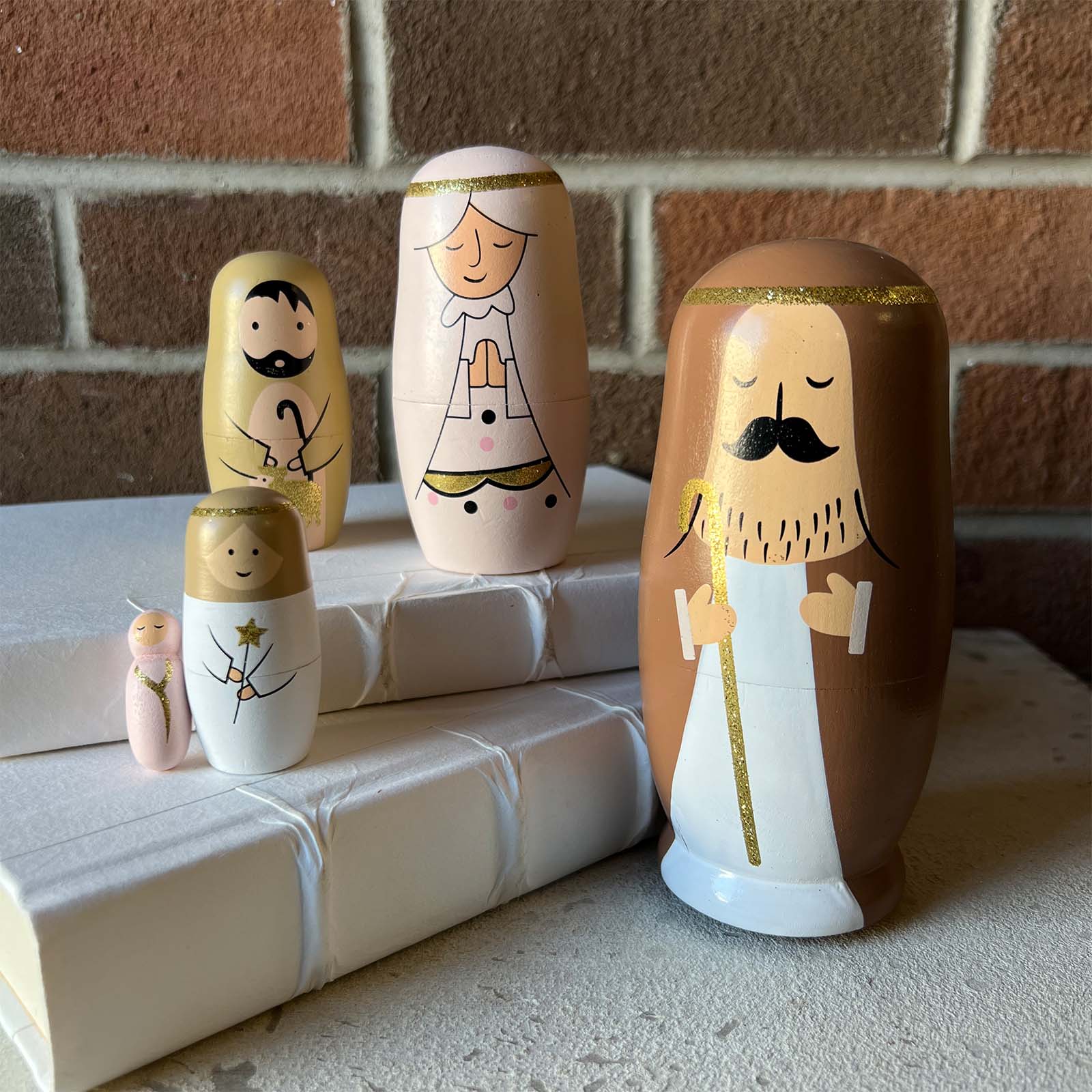 nativity nesting dolls