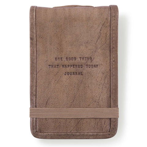 Mini Leather Journal - One Good Thing