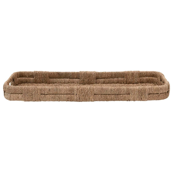 Hand Woven Tray with Handle