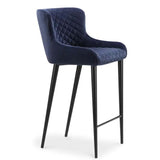 Etta Counter Stool - Dark Blue