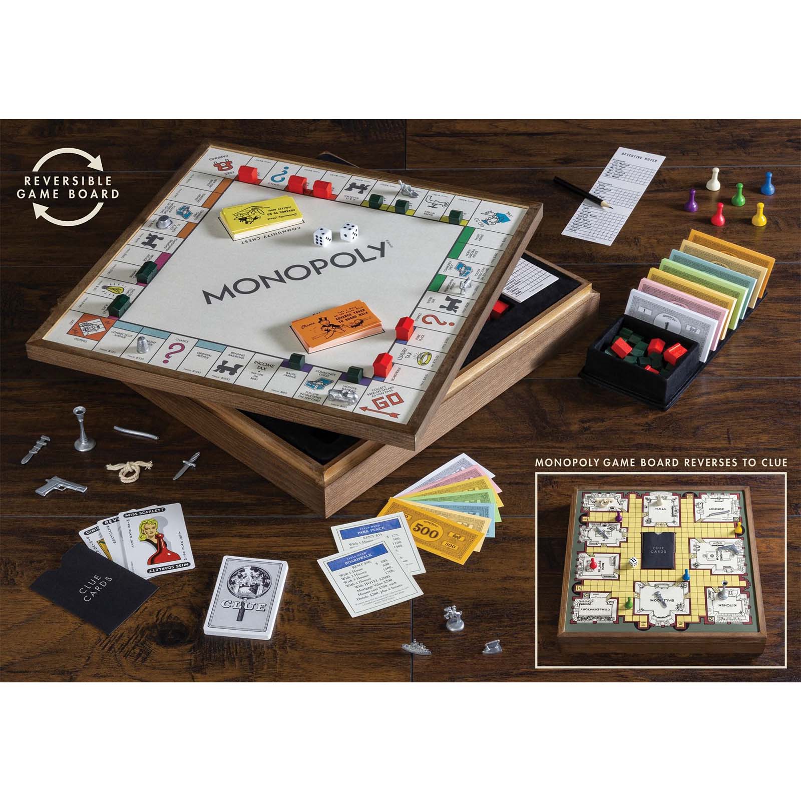 Monopoly And Clue Deluxe