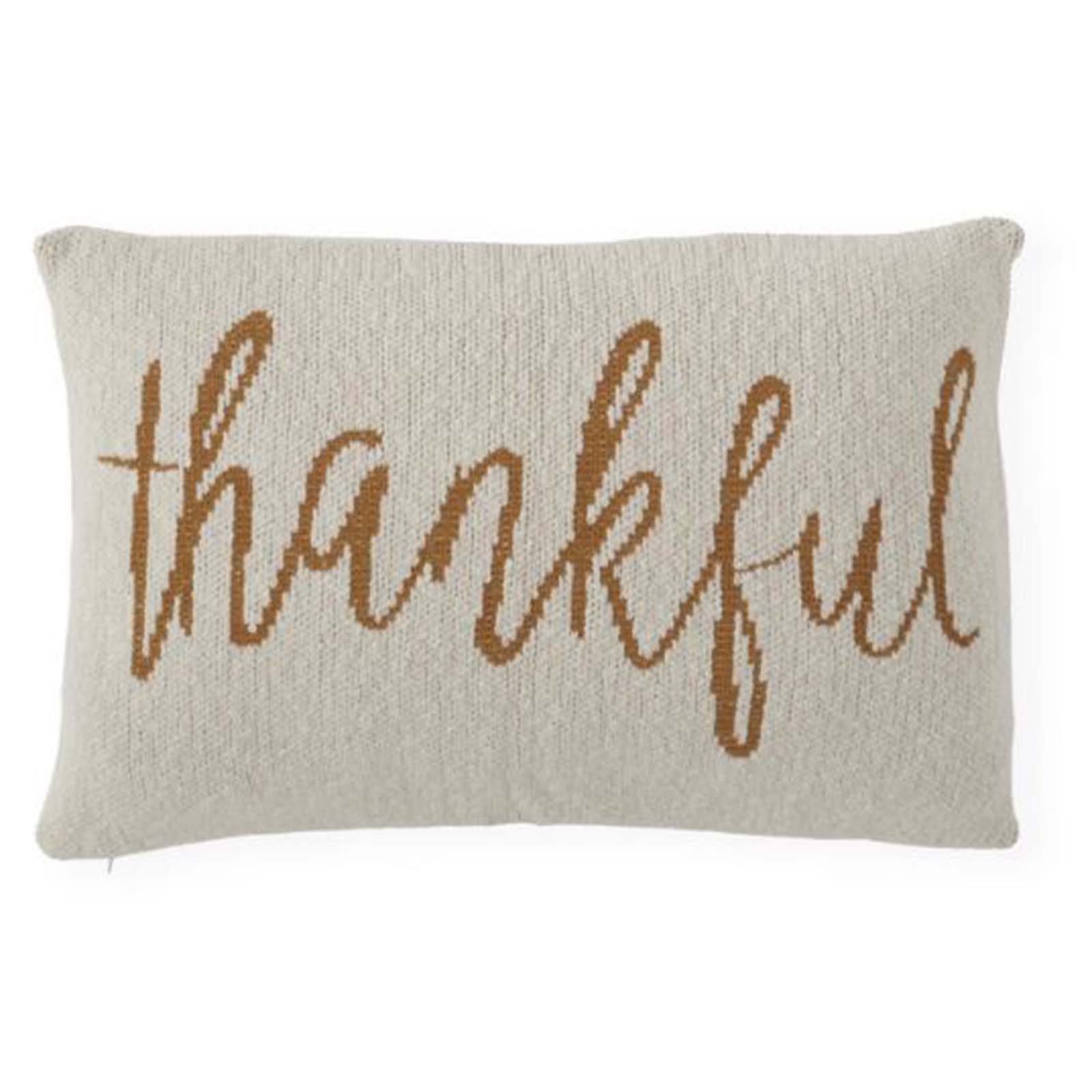 15" X 24" Thankful Pillow