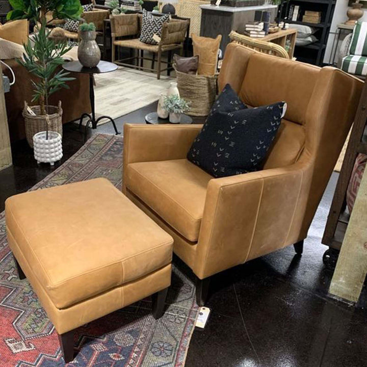 Arbor Wing Chair with Ottoman