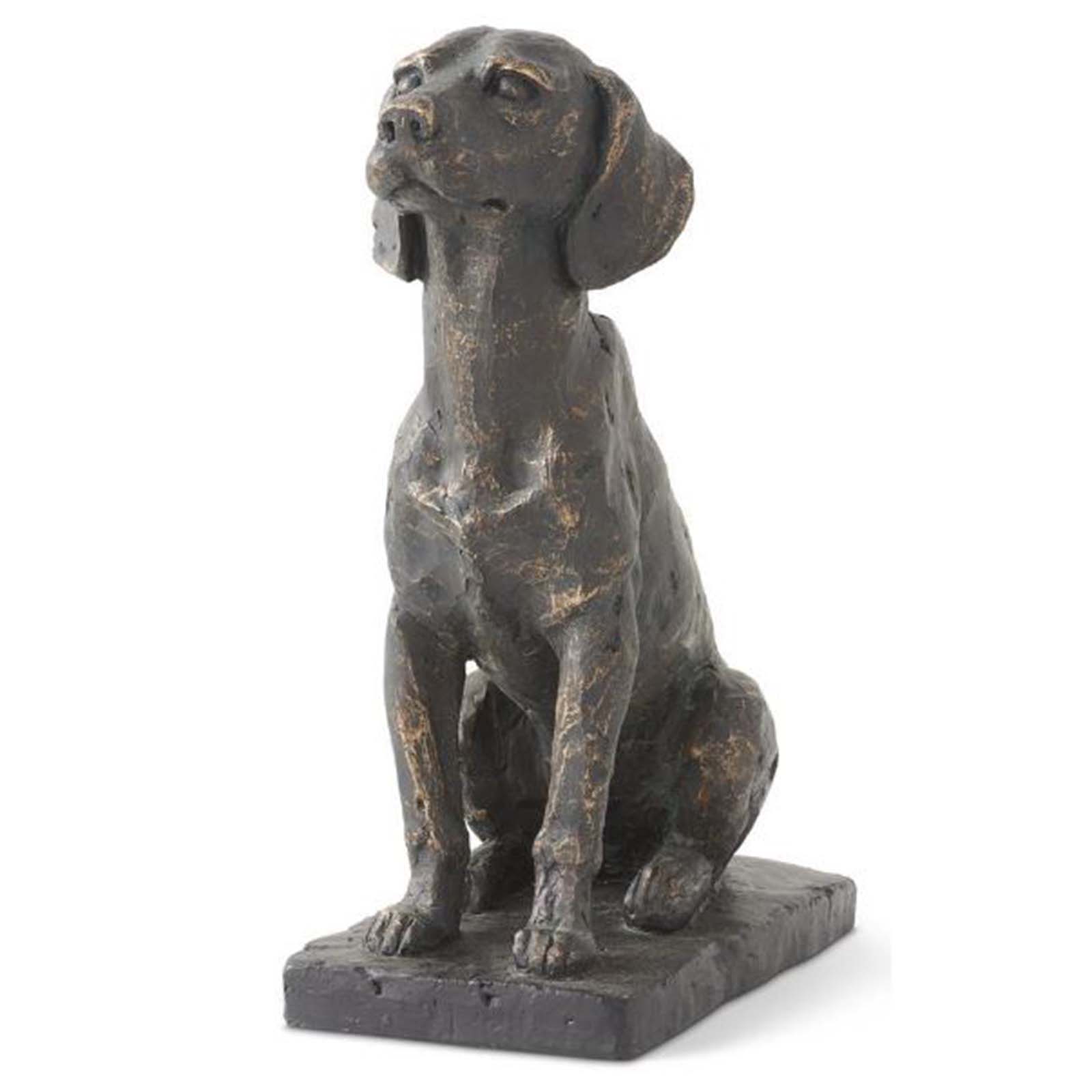 Patina Sitting Dog