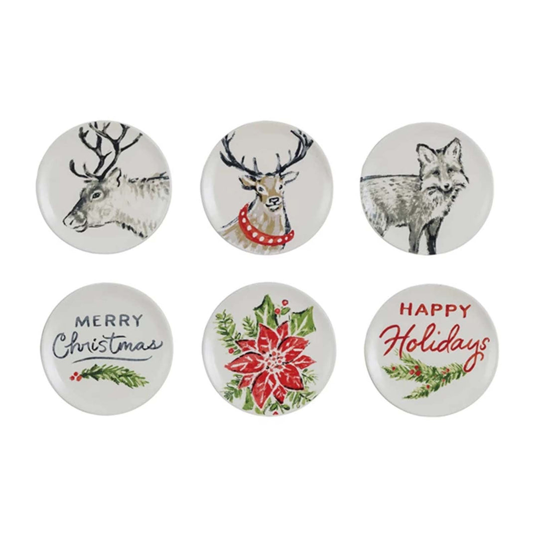 5" Round Plates