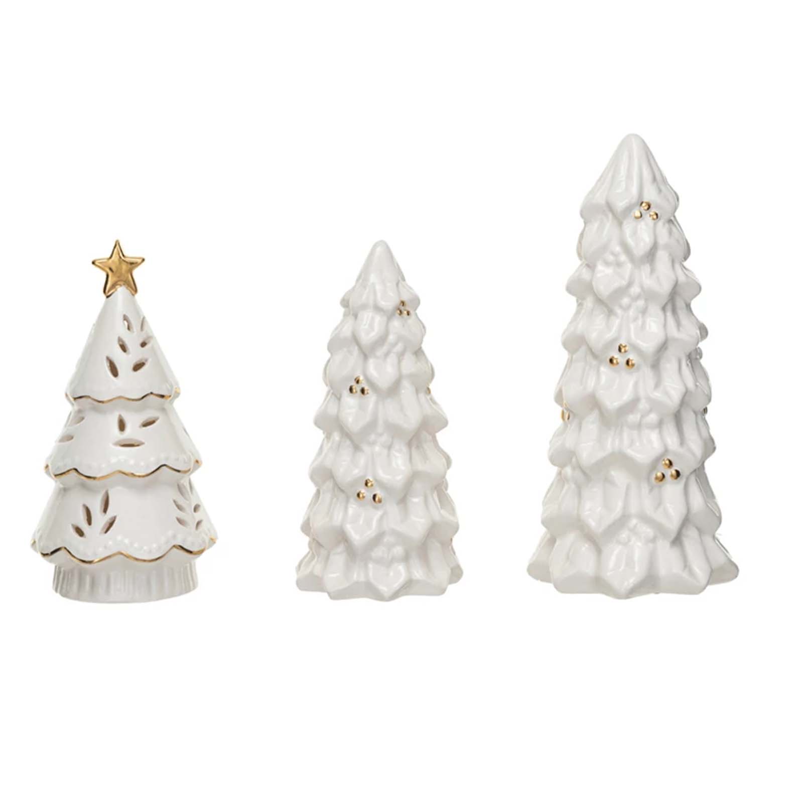 Stoneware LED Christmas Tree