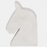 Horse Head Marble Bookend