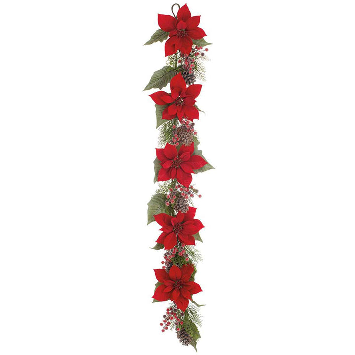 Poinsettia Garland