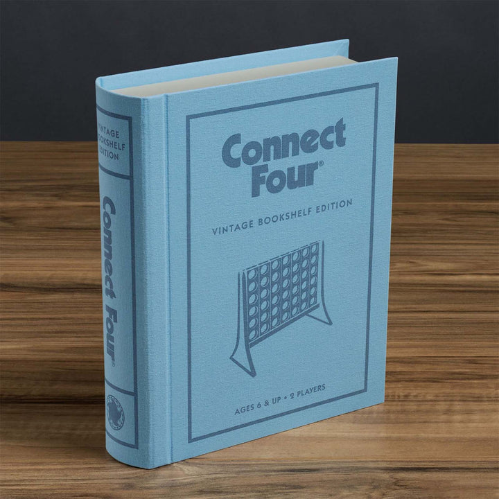 Vintage Bookshelf Board Game- Connect Four