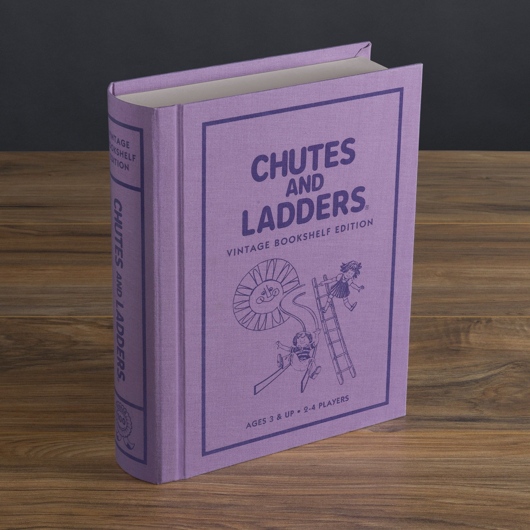 Vintage Bookshelf Board Game - Chutes and Ladders