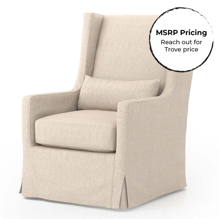 Macy Swivel Wing Chair