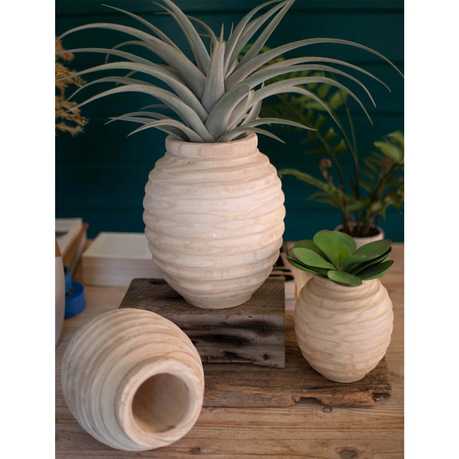 Wooden Gourd Pot – Trove Warehouse