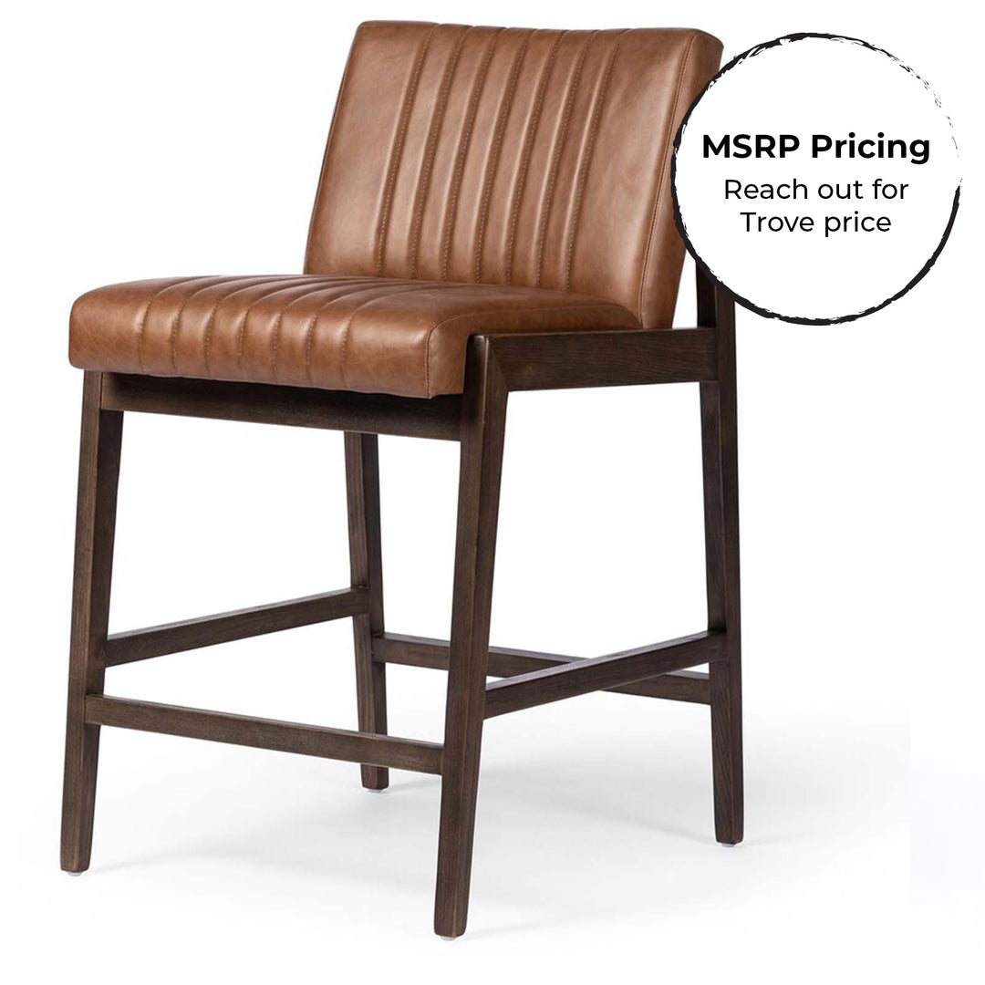 Alice Leather Stool