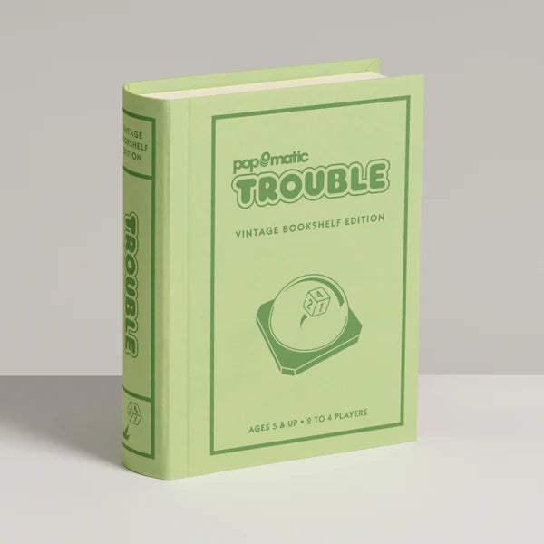 Vintage Bookshelf Board Game - Trouble