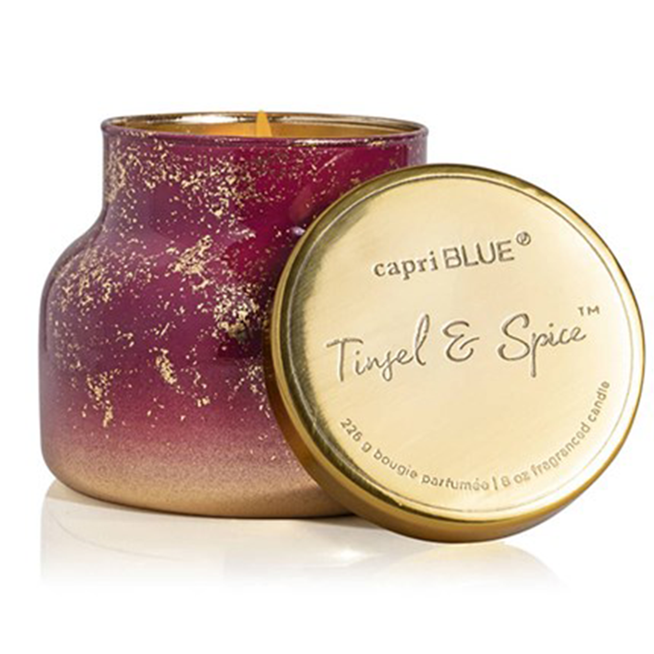 Pattern Candle - Tinsel and Spice