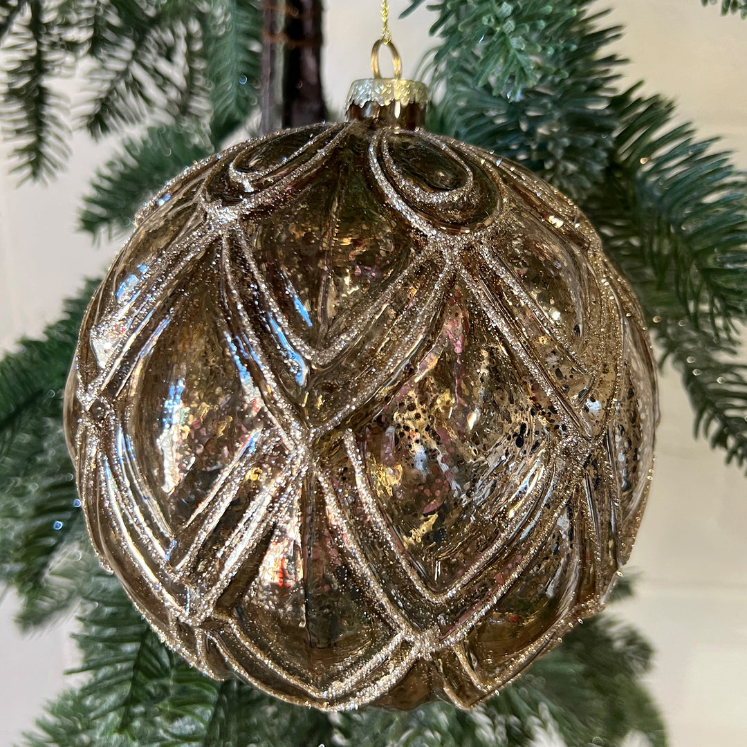 Scalloped Ornament