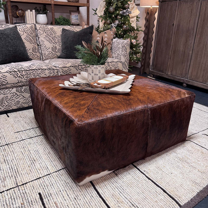 Arlo 42" Leather Ottoman