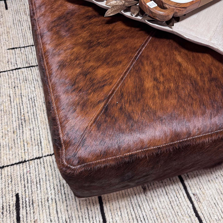 Arlo 42" Leather Ottoman