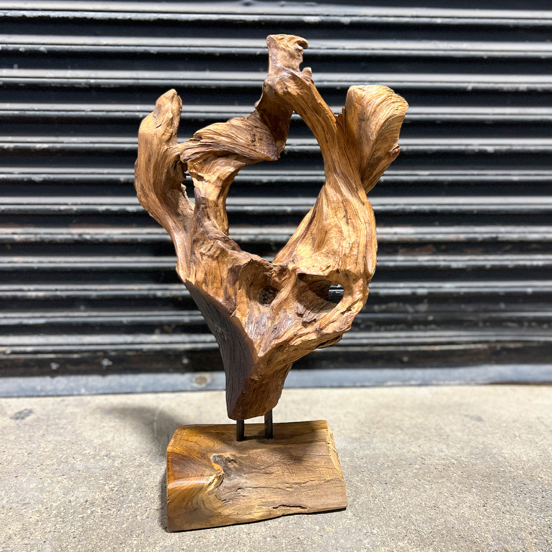 Teakwood on Stand