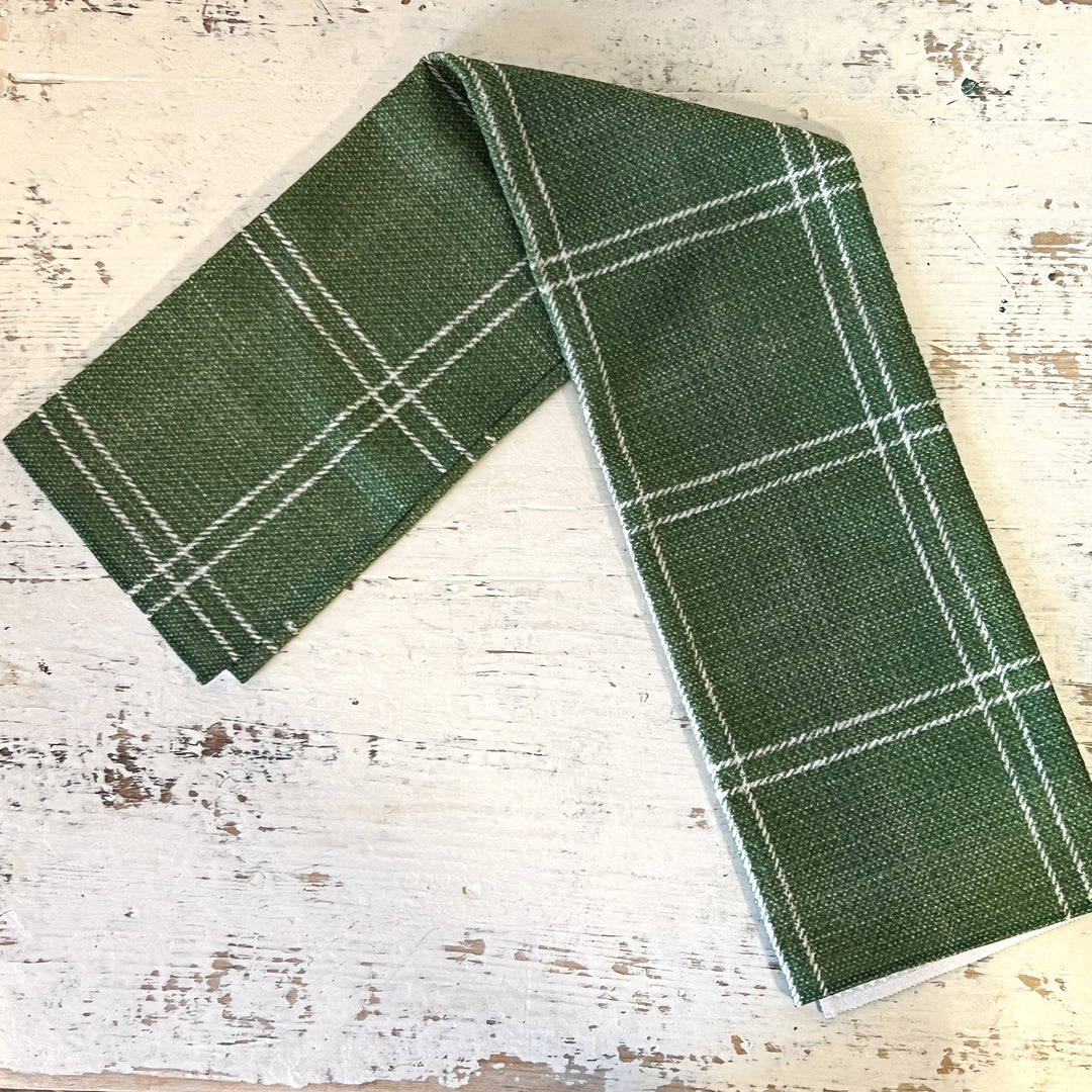 Pine Forest Plaid Tea Towel