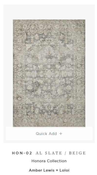 HON-02 Slate/Beige - 18" Sample