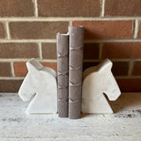 Horse Head Marble Bookend