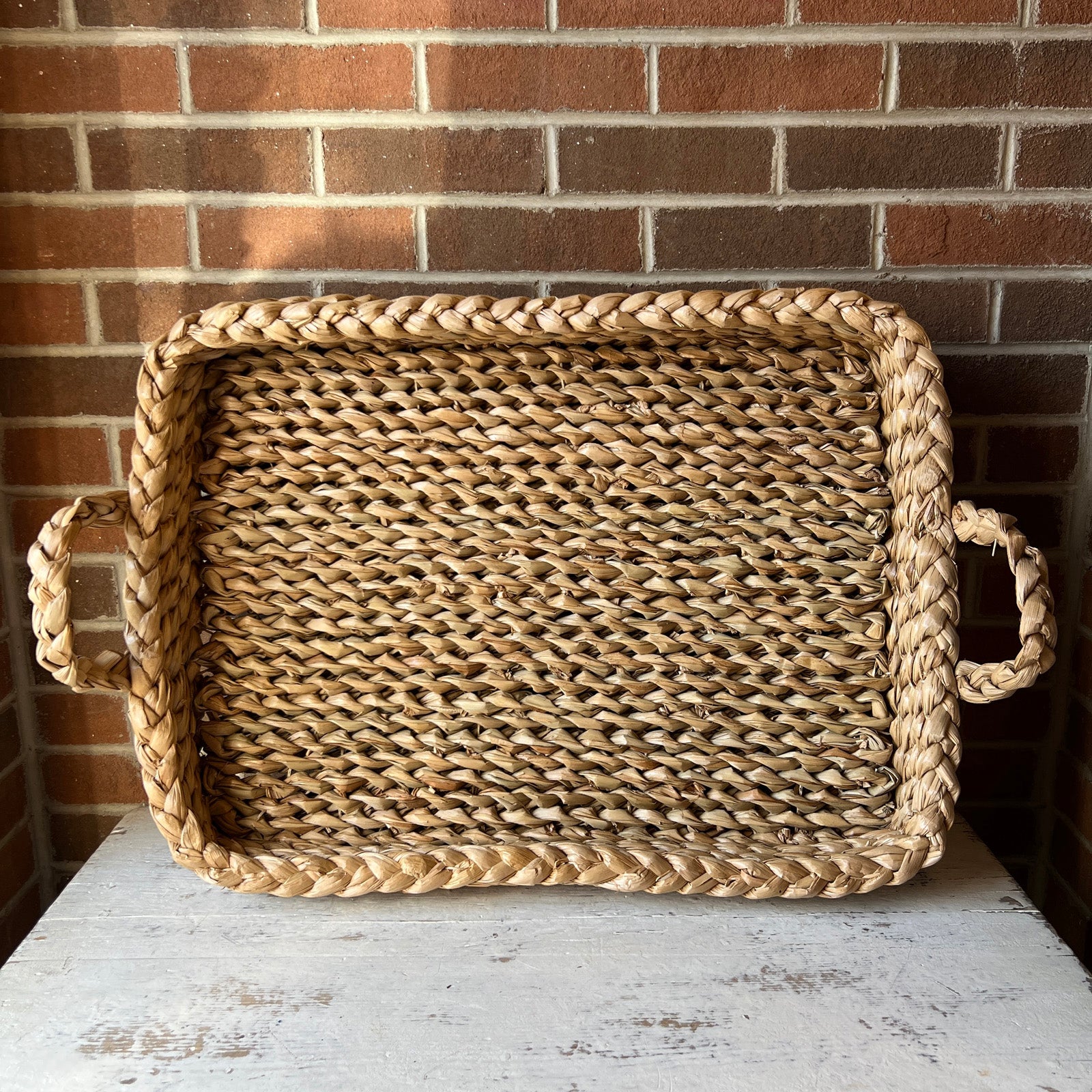 Bankuan Braided Tray with Handle