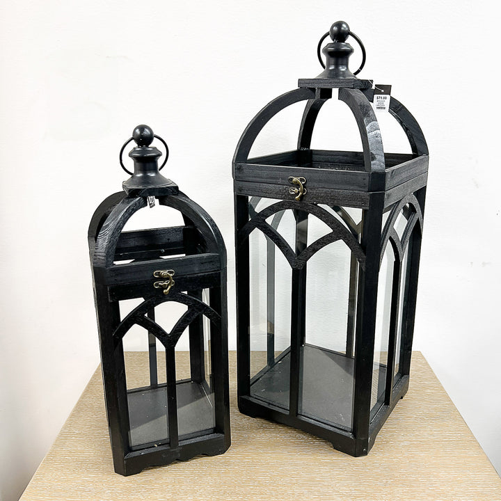 Arched Wood Lantern