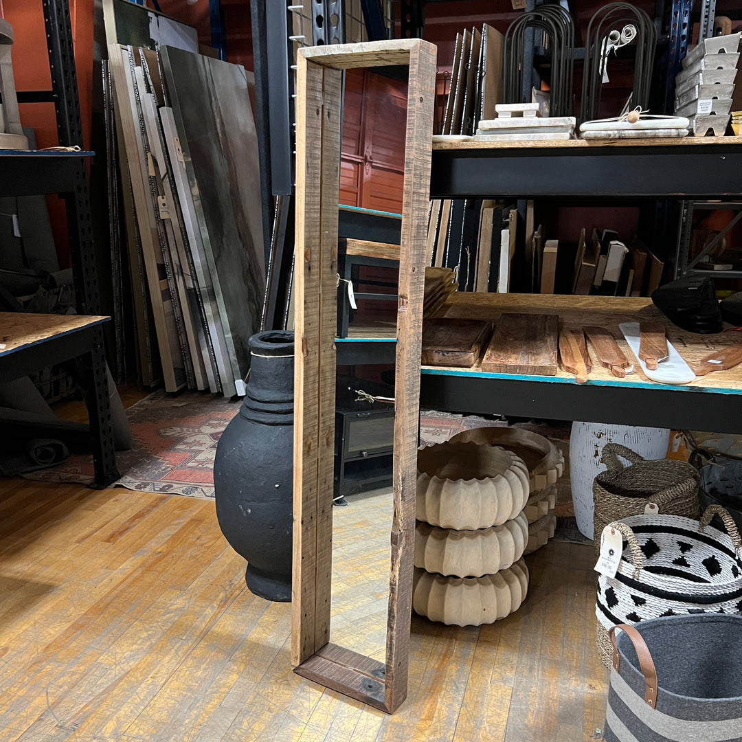Reclaimed Wood Frame Mirror