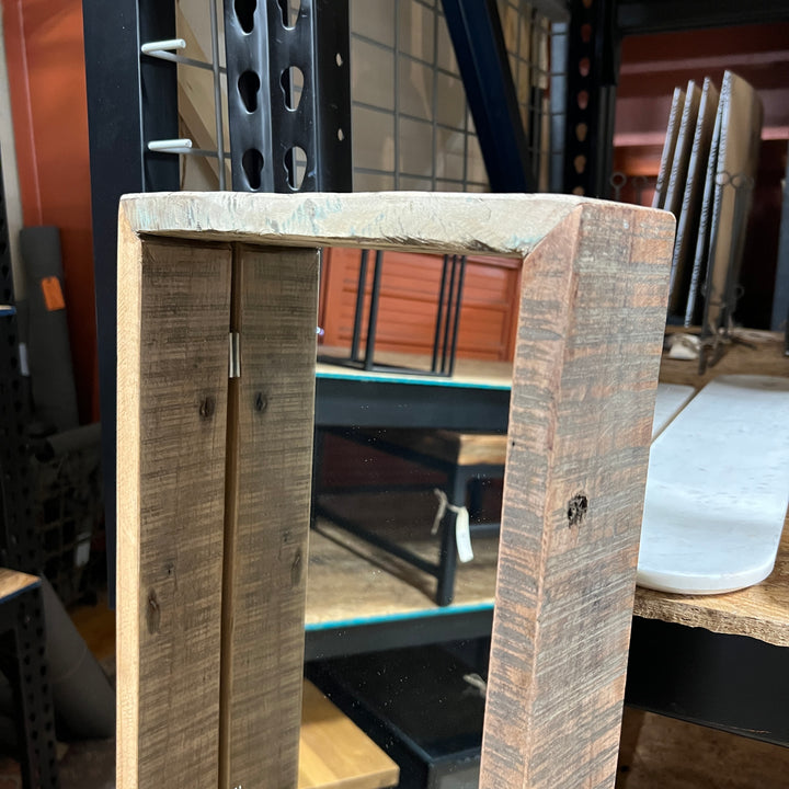 Reclaimed Wood Frame Mirror