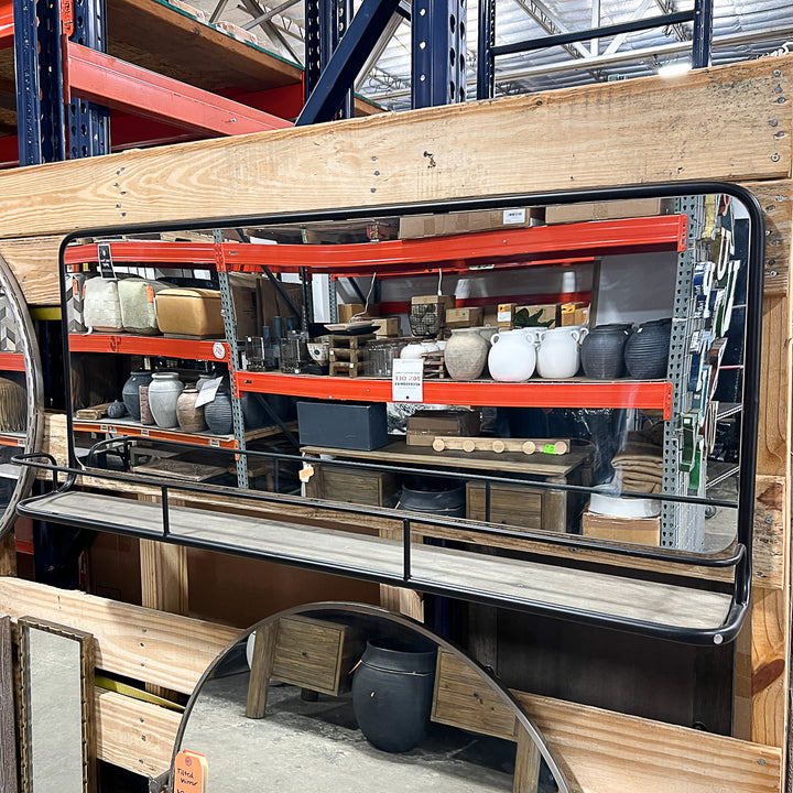 Rectangular Pharmacy Mirror