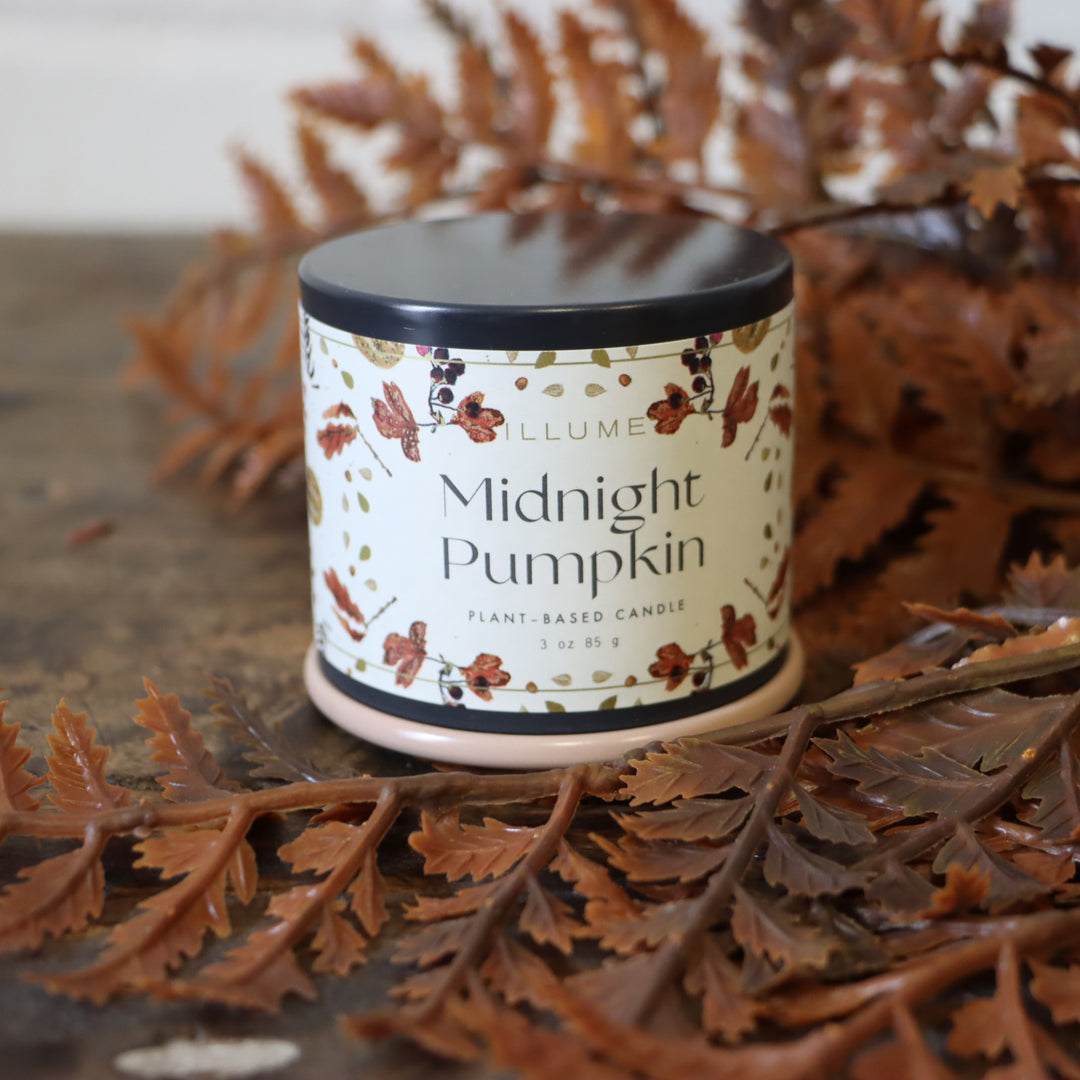 Vanity Tin Candle - Midnight Pumpkin