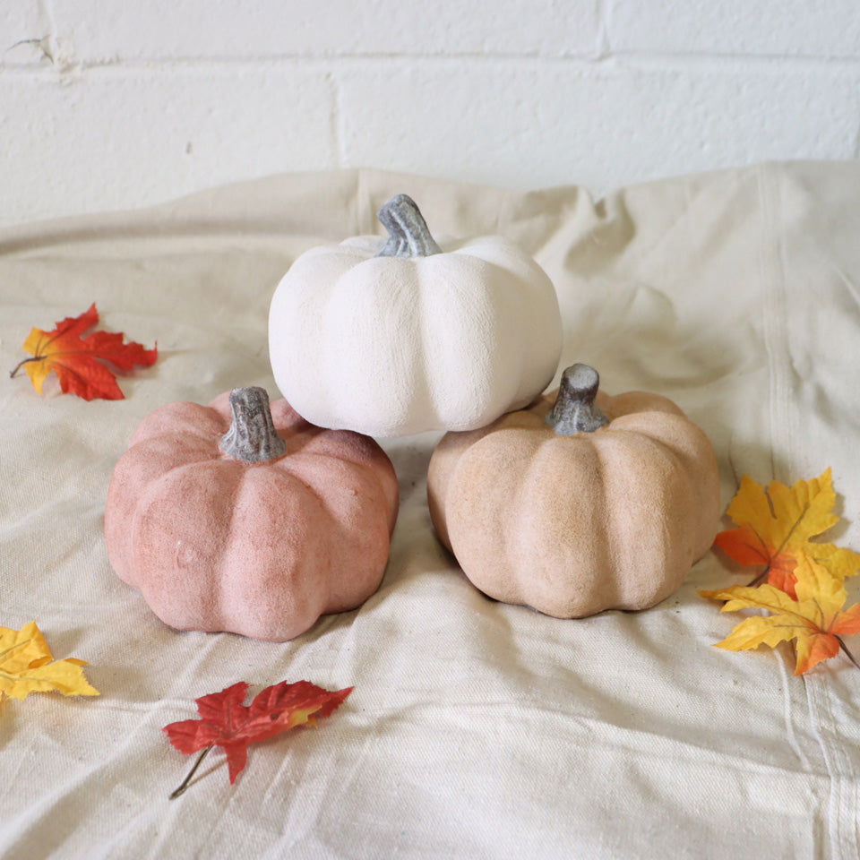 Ceramic Pumpkins - 4"