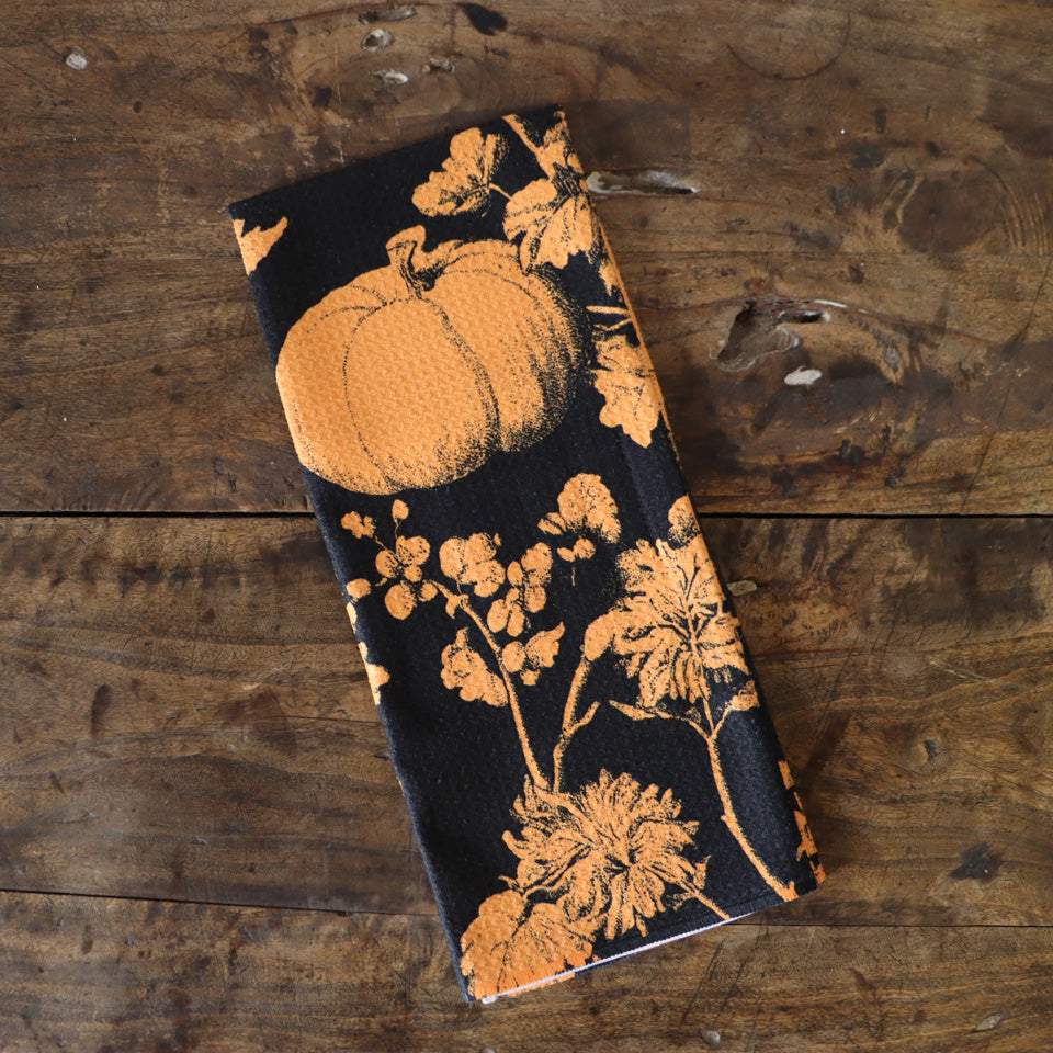 Haunted Harvest Tea Towel