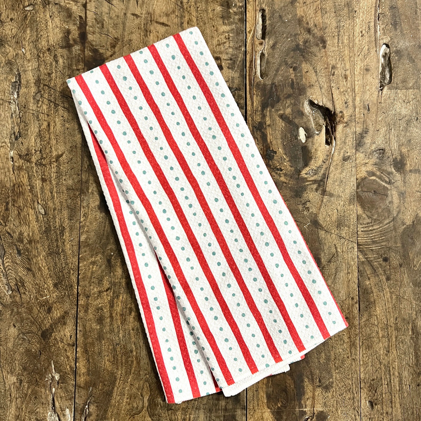 Candy Stripes Tea Towel