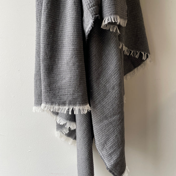 Huxley Throw - Charcoal